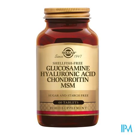 Glucosamine Hyaluronic Ac. Chondroitin Msm Comp 60
