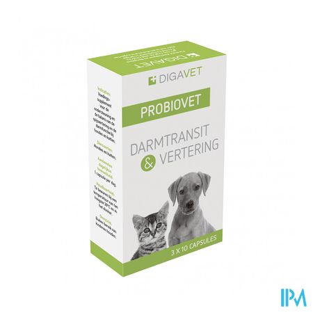 Probiovet Hond Kat Caps 3x10