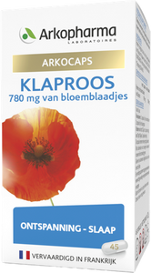 Arkocaps Klaproos Plantaardig 45