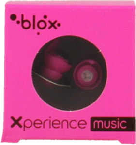 Blox Music Oordoppen Fluo Roze 1 Paar