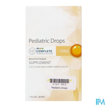 Afbeelding in Gallery-weergave laden, Mvw Complete Formul. Multivit.pediatric Drops 30ml
