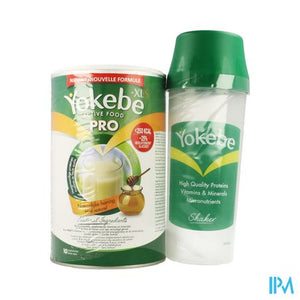 Yokebe Pro By Xls Natuurlijke Honing 400g + Shaker