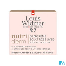 Afbeelding in Gallery-weergave laden, Widmer Nutriderm Dagcreme Eclat Rose Uv 50 50ml
