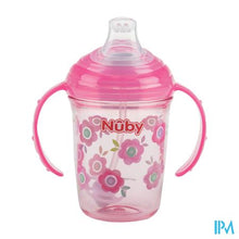 Afbeelding in Gallery-weergave laden, Nuby Antilekbeker Uit Tritan Met Print 240ml 6m+
