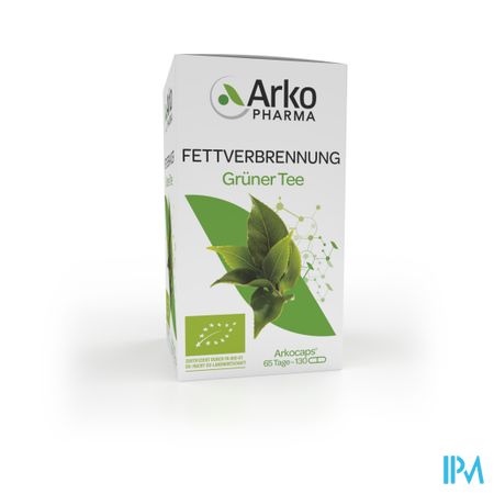 Arkocaps Groene Thee Bio Caps 130