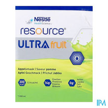 Load image into Gallery viewer, Resource Ultra Fruit Appel 4x200ml
