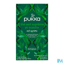 Afbeelding in Gallery-weergave laden, Pukka Bio Supreme Matcha Green Builtjes 20
