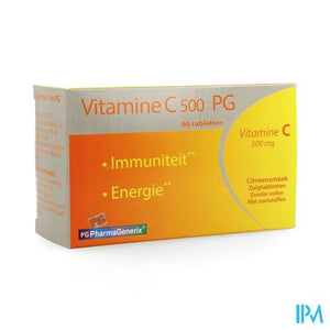 Vitamine C 500 Pg Pharmagenerix Comp 60