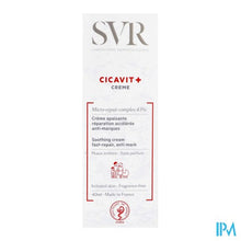 Afbeelding in Gallery-weergave laden, Svr Cicavit Creme Tube 40ml
