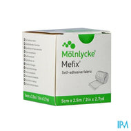 Mefix Zelfklevende Fixatie 5,0cmx 2,5m 1 310570