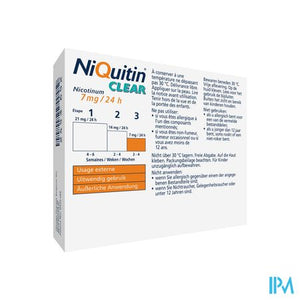 Niquitin Clear Patches 14 X 7mg