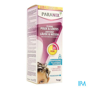 Paranix Behandelingsshampoo 200ml + Kam