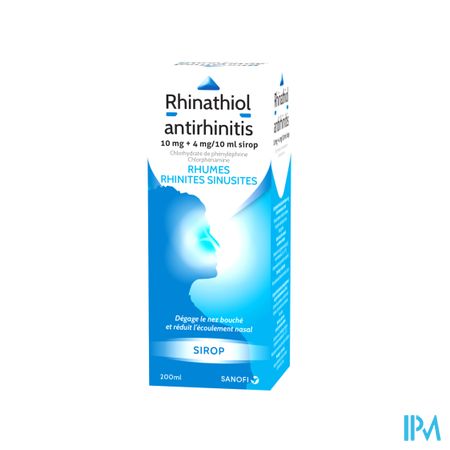 Rhinathiol Antirhinitis Sirop 200ml