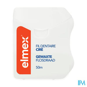 ELMEX® GEWAXTE FLOSDRAAD 50M