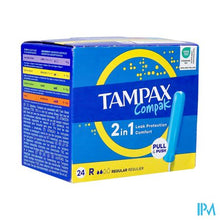 Load image into Gallery viewer, Tampax Compak Regular Tampons 24
