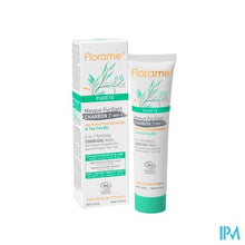 Afbeelding in Gallery-weergave laden, Florame Masque Purifiant Charbon 2en1 Bio 65ml
