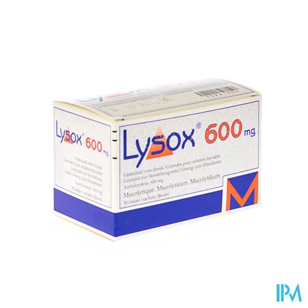 Lysox Gran Sach 30x600mg