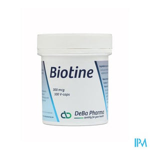 Biotine 300y Caps 100 Deba