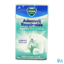 Afbeelding in Gallery-weergave laden, Vicks Ademvrij Z/suiker 40g Box
