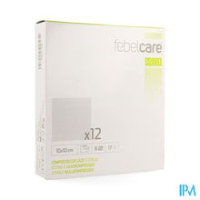 Afbeelding in Gallery-weergave laden, Febelcare Med1 Steriele Gaaskompres 10x10,0cm 12x1

