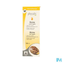 Charger l'image dans le visualiseur de la galerie, Physalis Vegetable Oil Ricinus Bio 100ml
