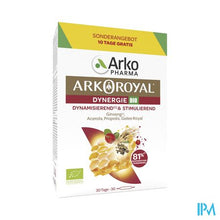 Afbeelding in Gallery-weergave laden, Arkoroyal Dynergie Bio Fl 20x10ml + 10x10ml Grat.
