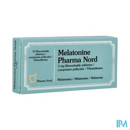 Melatonine Pharma Nord 3mg Filmomh Tabl 10