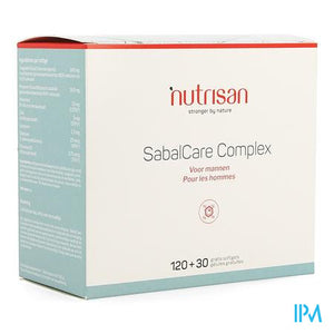 Sabalcare Complex Softgels 120+30 Gratuit Nutrisan
