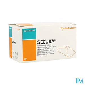 Secura No-sting Barrier Wipes 1ml 50 66800712