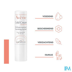 Avene Cold Cream Voedende Lipstick 4g