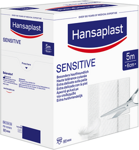 Hansaplast Med Soft Gev.huid Family Pack 5mx6cm