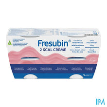 Afbeelding in Gallery-weergave laden, Fresubin 2 Kcal Creme 125g Fraise Des Bois/bosaardbei
