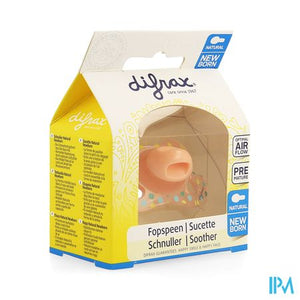 Difrax Fopspeen Natural Newborn