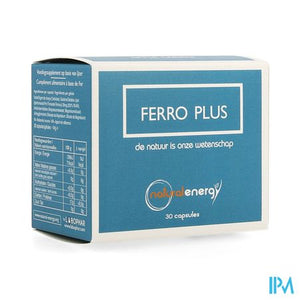 Natural Energy Ferro Plus Caps 30