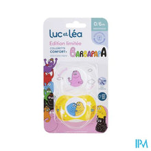 Load image into Gallery viewer, Luc&lea Duo Fopspeen Ana 0-6m Barbapapa Ring 2
