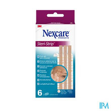 Load image into Gallery viewer, Nexcare 3m Steri-strip Wondsluit. Beige 6mmx75mm 6
