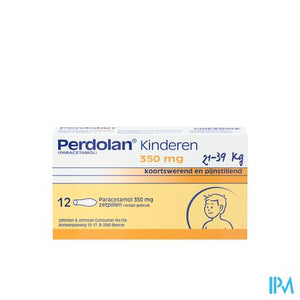 Perdolan Supp Kind Enf 12x350mg