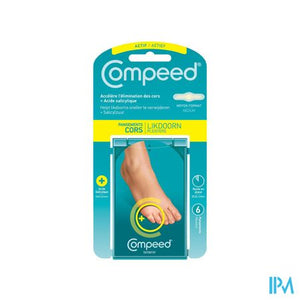 Compeed Likdoorn+ 2in1 Met Salicylzuur 6