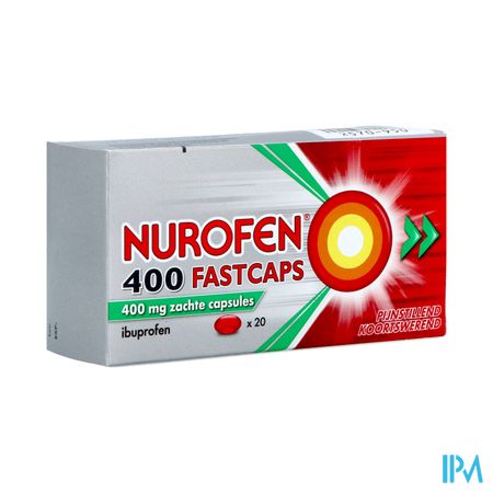 Nurofen 400 Fastcaps Caps 20x400mg