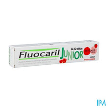 Afbeelding in Gallery-weergave laden, Fluocaril Tandpasta Junior Rood Fruit 75ml Nf
