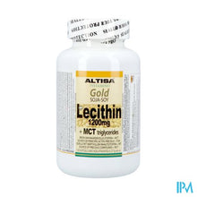 Afbeelding in Gallery-weergave laden, Altisa Gold Soja Lecithine 1200mg Softcaps 150

