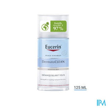Afbeelding in Gallery-weergave laden, Eucerin Dermatoclean Hyaluron Oogreinig. 125ml Nf
