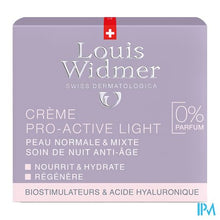 Afbeelding in Gallery-weergave laden, Widmer Nacht Cr Pro-active Light N/parf Pot 50ml
