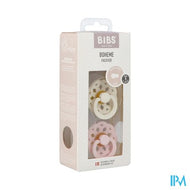 Bibs 1 Fopspeen Boheme Duo Ivory&blossom