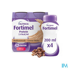 Afbeelding in Gallery-weergave laden, Fortimel Protein 2.4kcal Mokka 4x200ml
