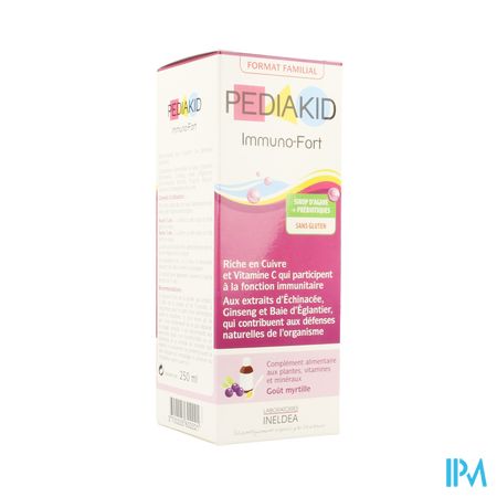 Pediakid Immuno Fortifiant Sol Buv Fl 250ml