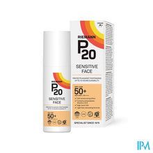 Afbeelding in Gallery-weergave laden, P20 Zonnecreme Sensitive Gezicht Spf50+ 50g
