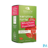 Biocyte Keratine Forte Full Spectrum Caps 120