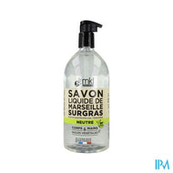 Mkl Overvet Vloeibare Marseillezeep Z/parfum 1l