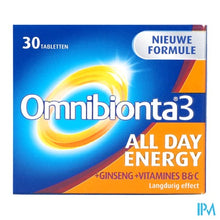 Afbeelding in Gallery-weergave laden, Omnibionta3 All Day Energy Multivitamines voor Energie (30 tabletten)

